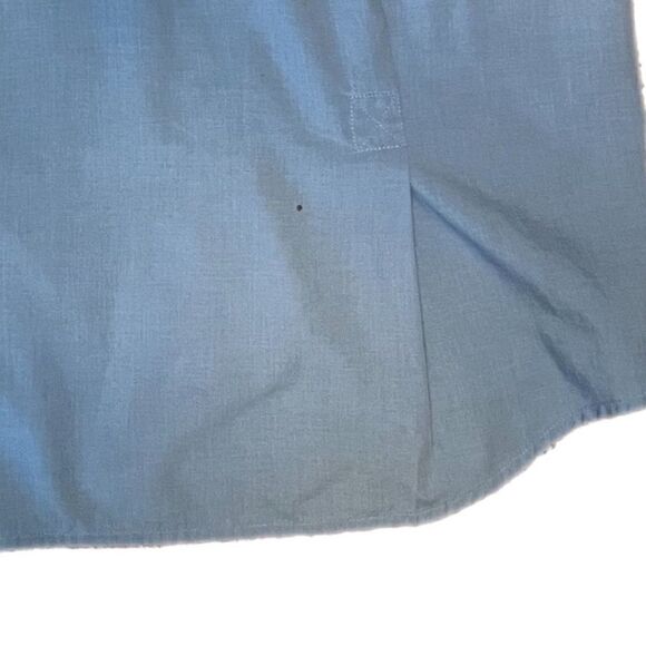 Orvis Buzz Off Insect Repellent Fishing Shirt. Blue. Size Large. Good Condition - Picture 10 of 11